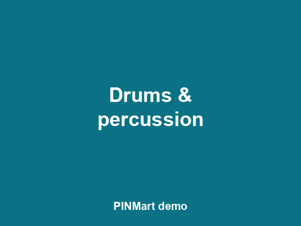 5-piece acoustic drum kit
