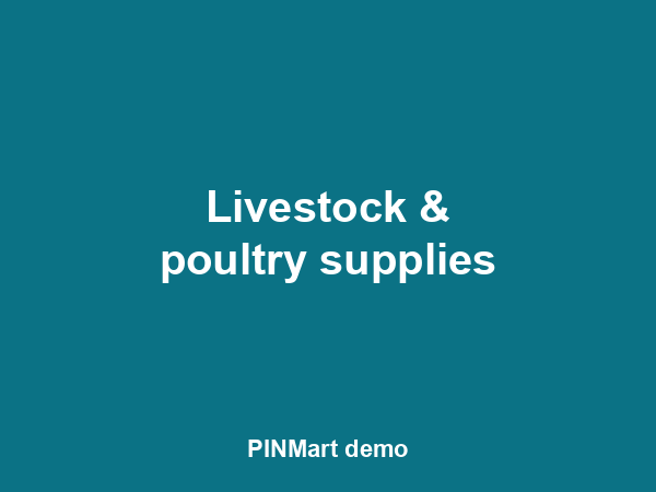 Poultry feeder & drinker set