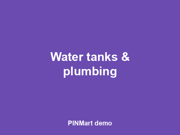 5000L poly water tank